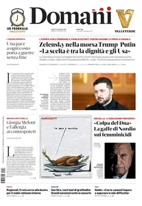 Domani - 22 Novembre 2025