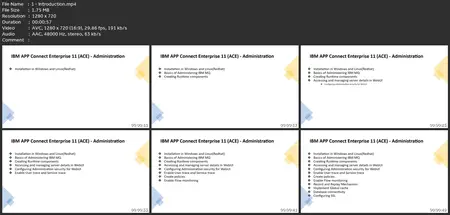Ibm App Connect Enterprise 11 (Ace) Administration