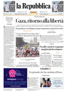 la Repubblica - 19 Gennaio 2025