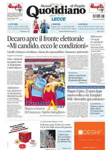 Quotidiano di Puglia Lecce - 23 Agosto 2025