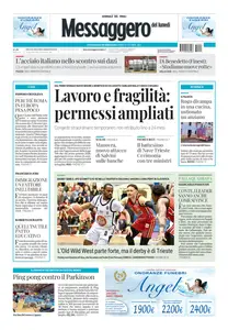 Messaggero Veneto Udine - 27 Ottobre 2025
