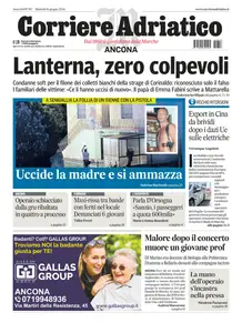 Corriere Adriatico Ancona - 18 Giugno 2024