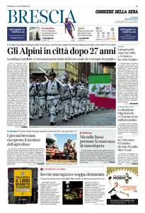Corriere della Sera Brescia - 9 Novembre 2025