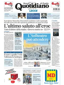 Quotidiano di Puglia Lecce - 14 Giugno 2025