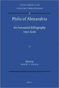 Philo of Alexandria (Vigiliae Christianae, Supplements)