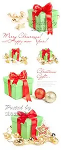 Stock Photo - Christmas Gift Isolated