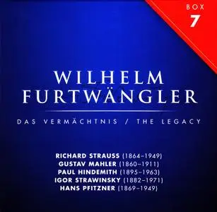 Wilhelm Furtwängler: Das Vermächtnis / The Legacy - Box 7: R.Strauss, Mahler, Hindemith, Strawinsky, Ptitzner (2010)