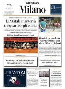 la Repubblica Milano - 1 Agosto 2023