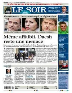 Le Soir du Mercredi 12 Juillet 2017