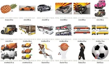 Vector clipart, Part 3