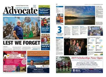 The Coffs Coast Advocate – April 25, 2018