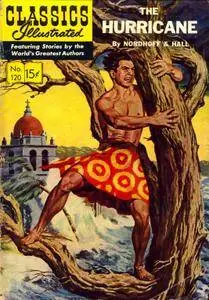 Classics Illustrated 120 The Hurricane Nordhoff and Hall