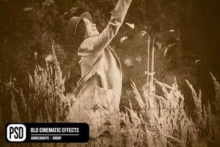 Old Cinematic Photo Effects - GVURH85