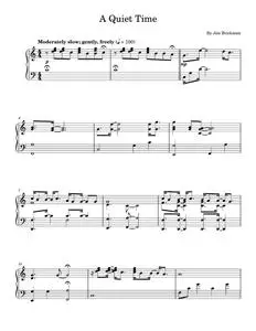 A Quiet Time - Jim Brickman, Jim Brickman with Dave Koz (Piano Solo)