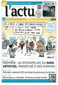 L'Actu – 22 mars 2023