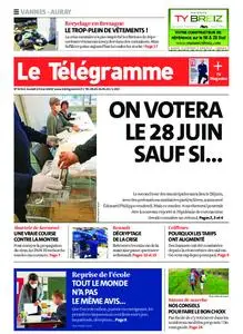 Le Télégramme Auray – 23 mai 2020