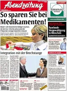 Abendzeitung München vom 12. November 2010