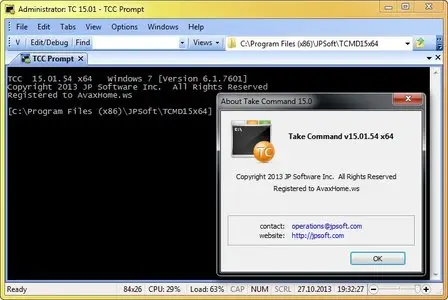 Take Command 15.01.54 (x86/x64)