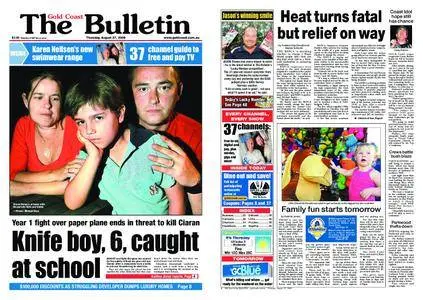 The Gold Coast Bulletin – August 27, 2009