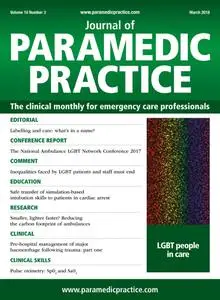 Journal of Paramedic Practice - March 2018