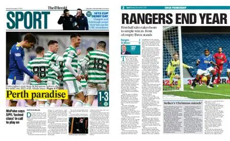 The Herald Sport (Scotland) – December 27, 2021