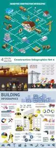 Vectors - Construction Infographics Set 2