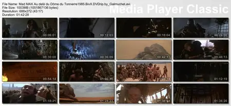 (SciFi) Mad MAX 3 - Beyond Thunderdome [DVDrip] 1985 BivX  Re-post