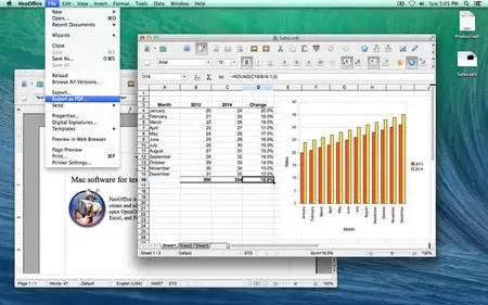 NeoOffice 2014.5 Multilingual Mac OS X