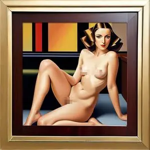 AI Tamara de Lempicka (AI Generated)