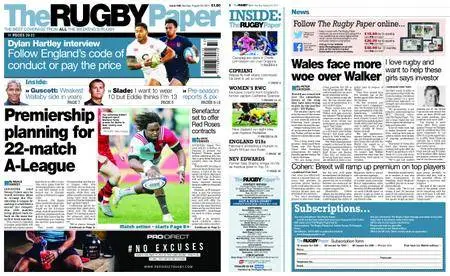 The Rugby Paper – August 20, 2017