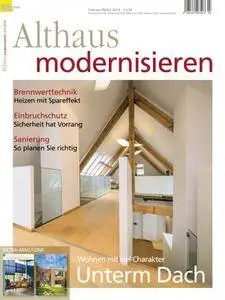 Althaus Modernisieren - Februar/März 2018