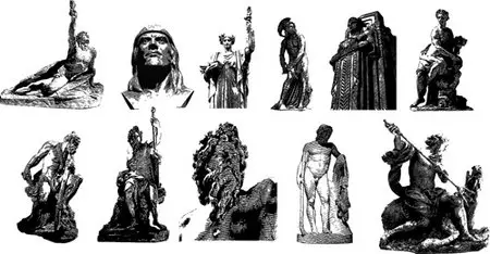 Vector statue