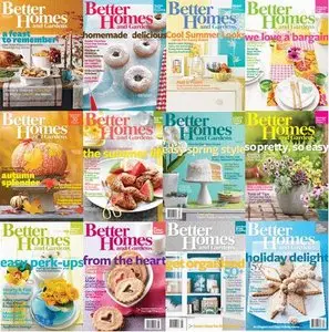 Better Homes & Gardens Magazine 2010 Full Collection