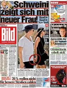 Bild Zeitung vom 11 September 2014