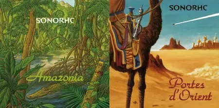 Sonorhc - Purf (1972) / Outrelande (1973–82) [2014] + Portes d'Orient (1984) / Amazonia (1985) [2015] {2 x "2 in 1" Editions}