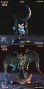 Clay Cyanide Miniatures - Illargi and Herio