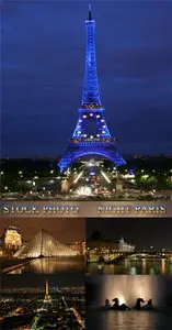 Stock Photo - Night Paris
