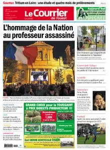 Le Courrier de l'Ouest Saumur – 22 octobre 2020
