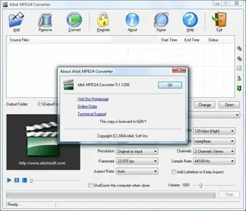 Allok MPEG4 Converter 5.1.1208 