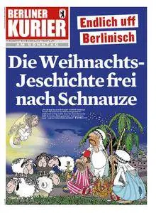 Berliner Kurier - 24. Dezember 2017