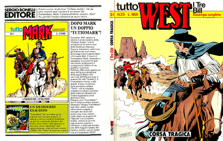 Tutto West - Volume 33 - I Tre Bill - Corsa Tragica