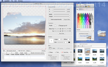 iconStiX v2.1 Mac OS X