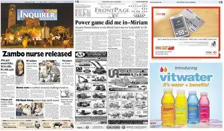 Philippine Daily Inquirer – November 09, 2008