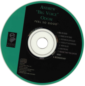 Andrew 'Big Voice' Odom - Feel So Good - 1993