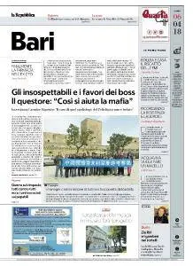 la Repubblica Bari - 6 Aprile 2018