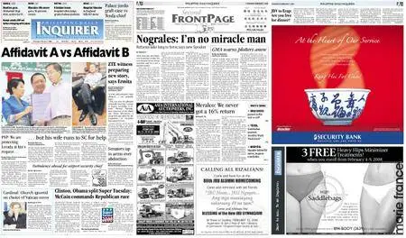 Philippine Daily Inquirer – February 07, 2008