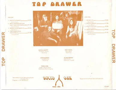 Top Drawer - Solid Oak (1969, CD reissue 2010) [Ltd. Ed. of 555]