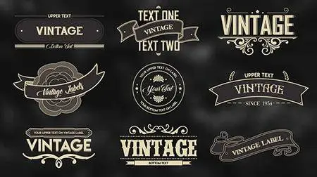 MA - Vintage Labels 2 98935