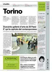 la Repubblica Torino - 2 Novembre 2018