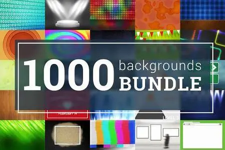 CreativeMarket - 1000 Backgrounds Big Bundle